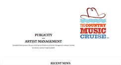 Desktop Screenshot of campbellentertainmentgroup.com